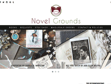 Tablet Screenshot of novelgrounds.com